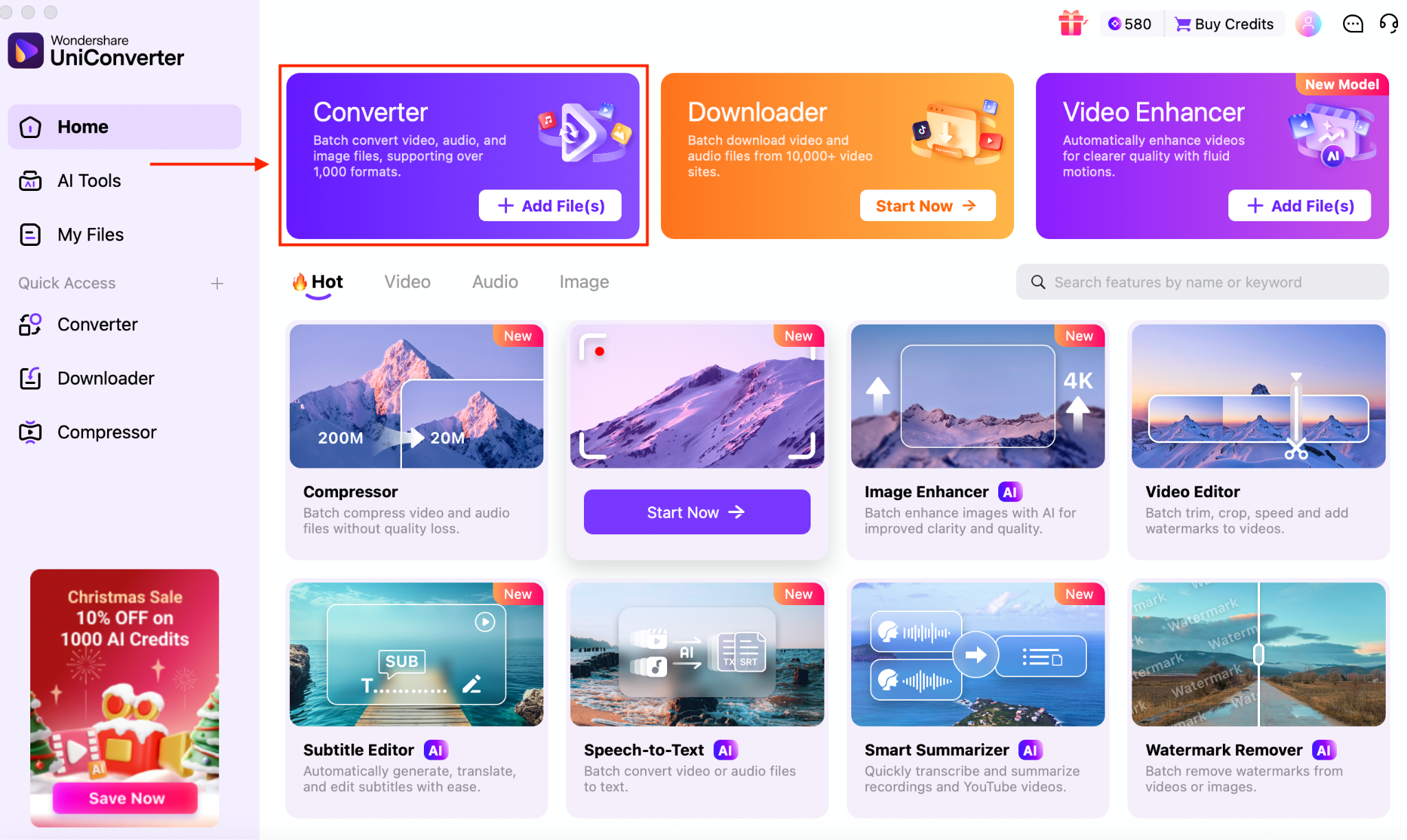 wondershare uniconverter converter
