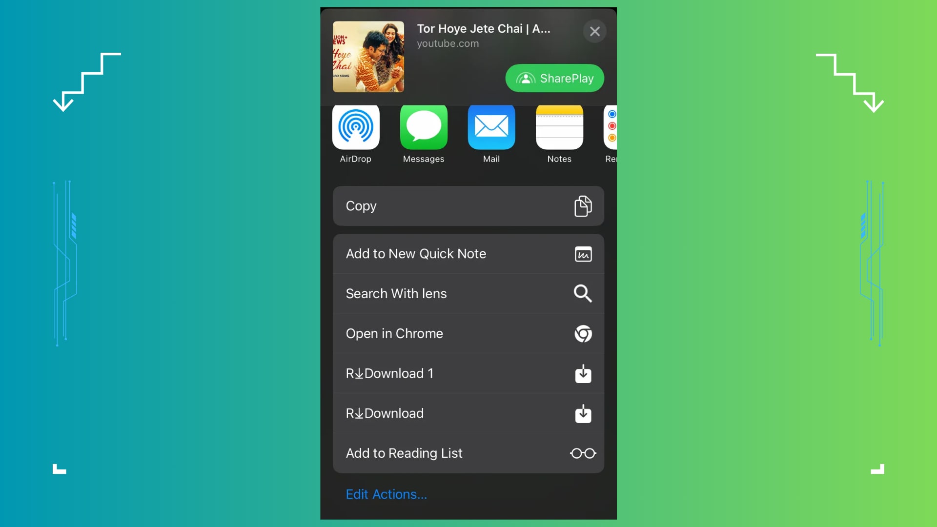 r download interface