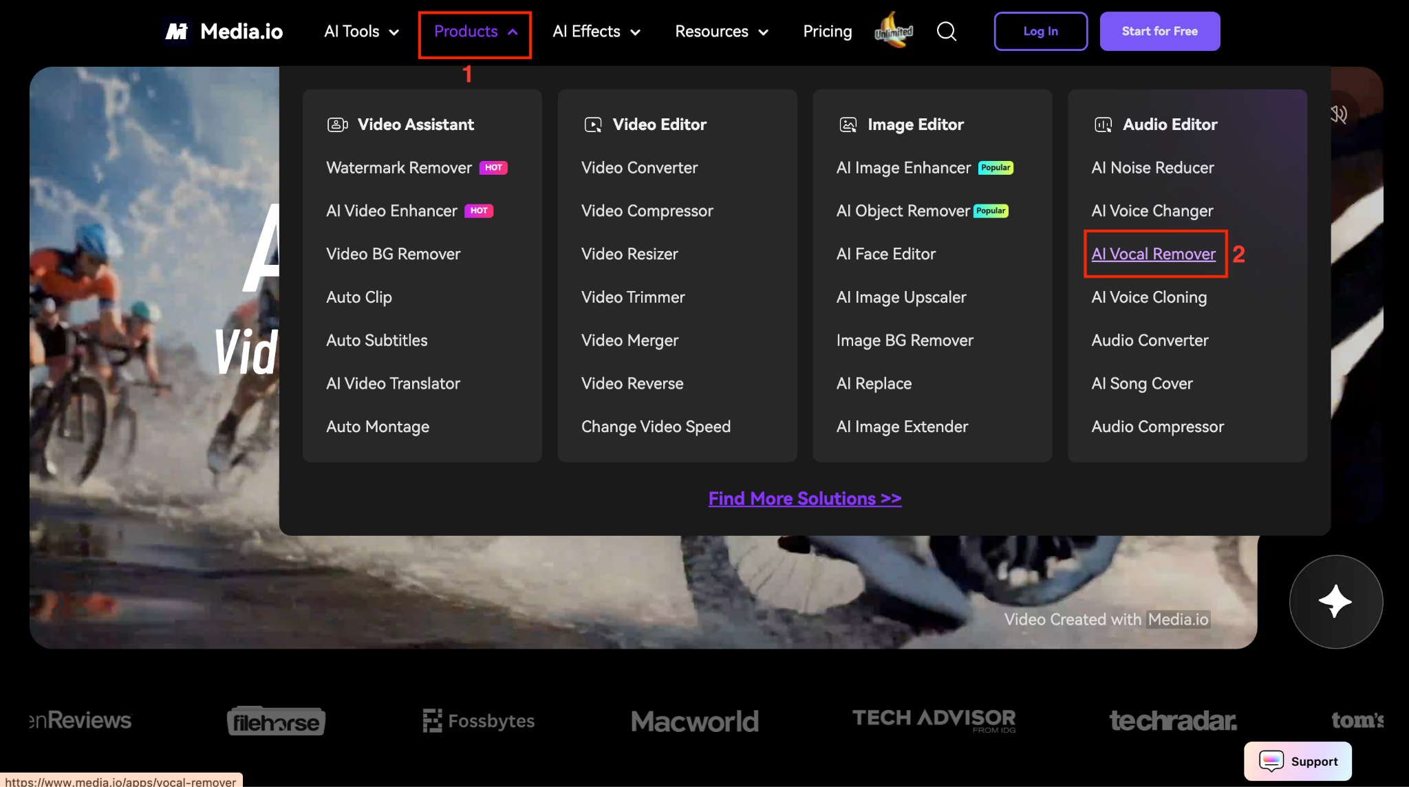 mediaio ai vocal remover