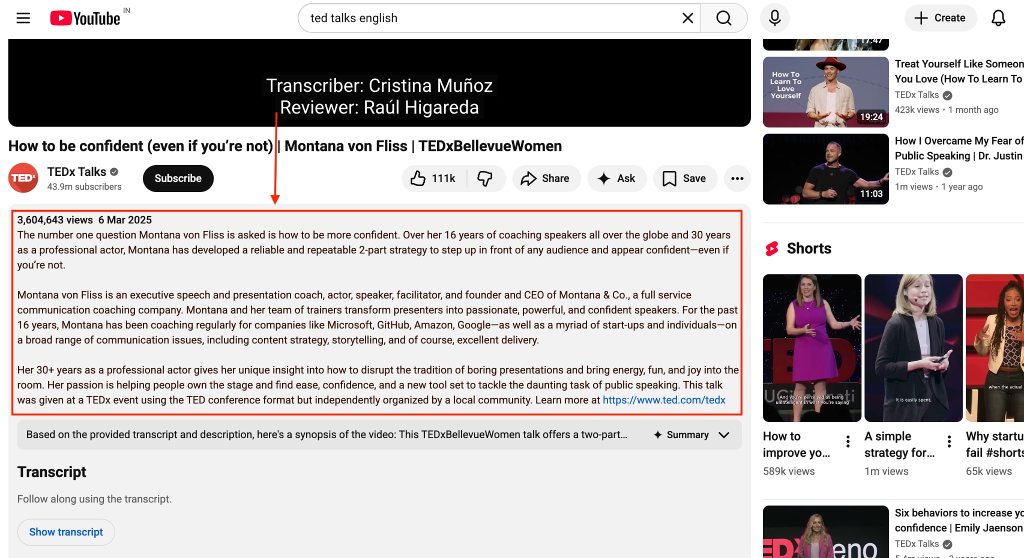 chatgpt copy transcript