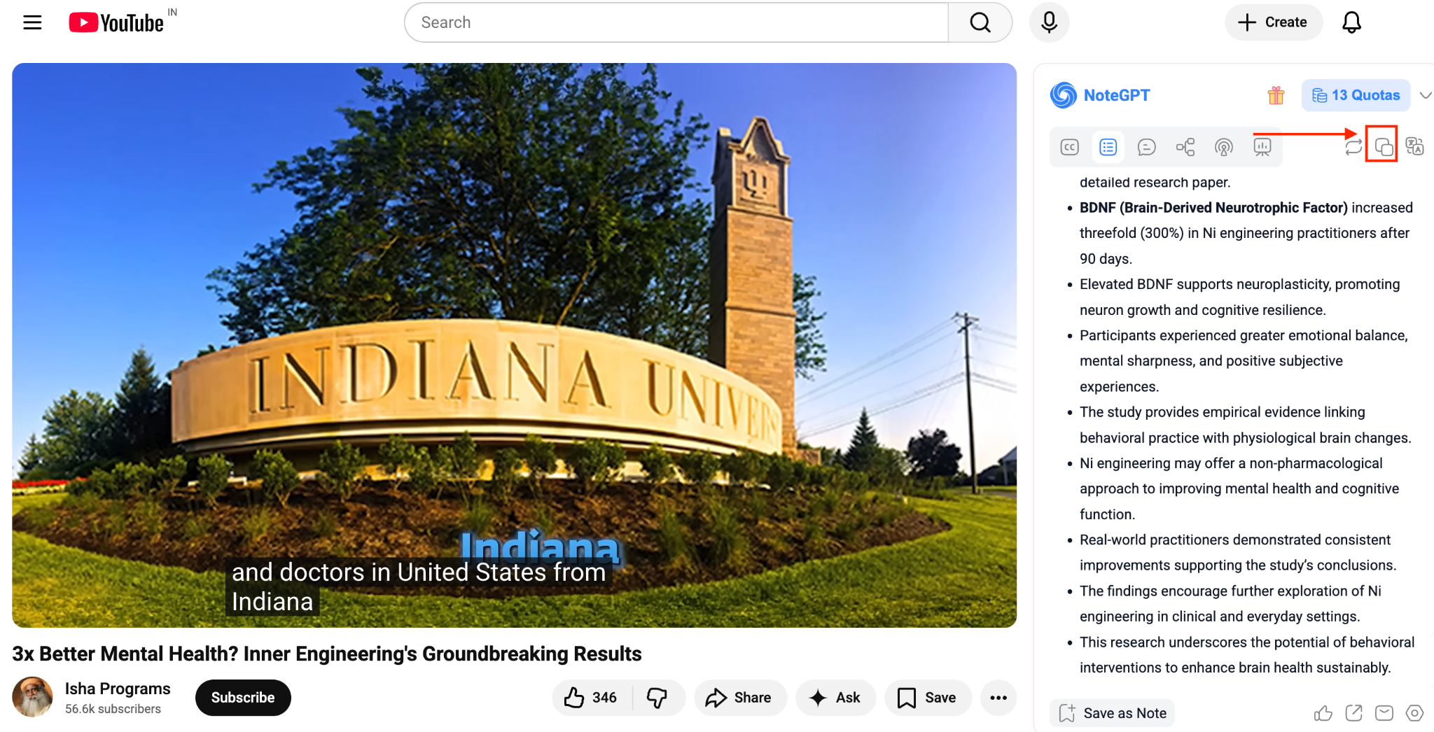 notegpt chrome extension copy summary