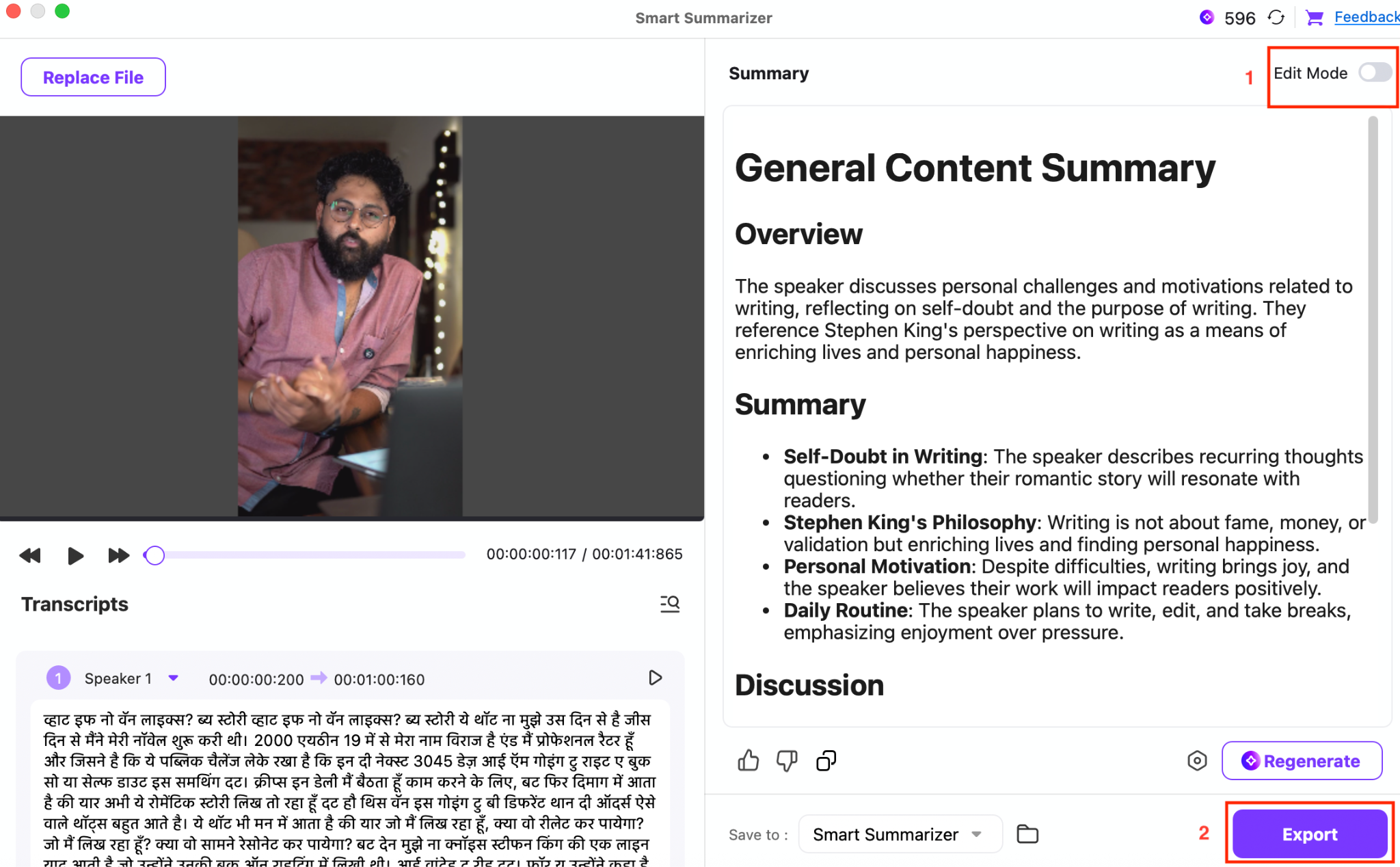 wondershare uniconverter export