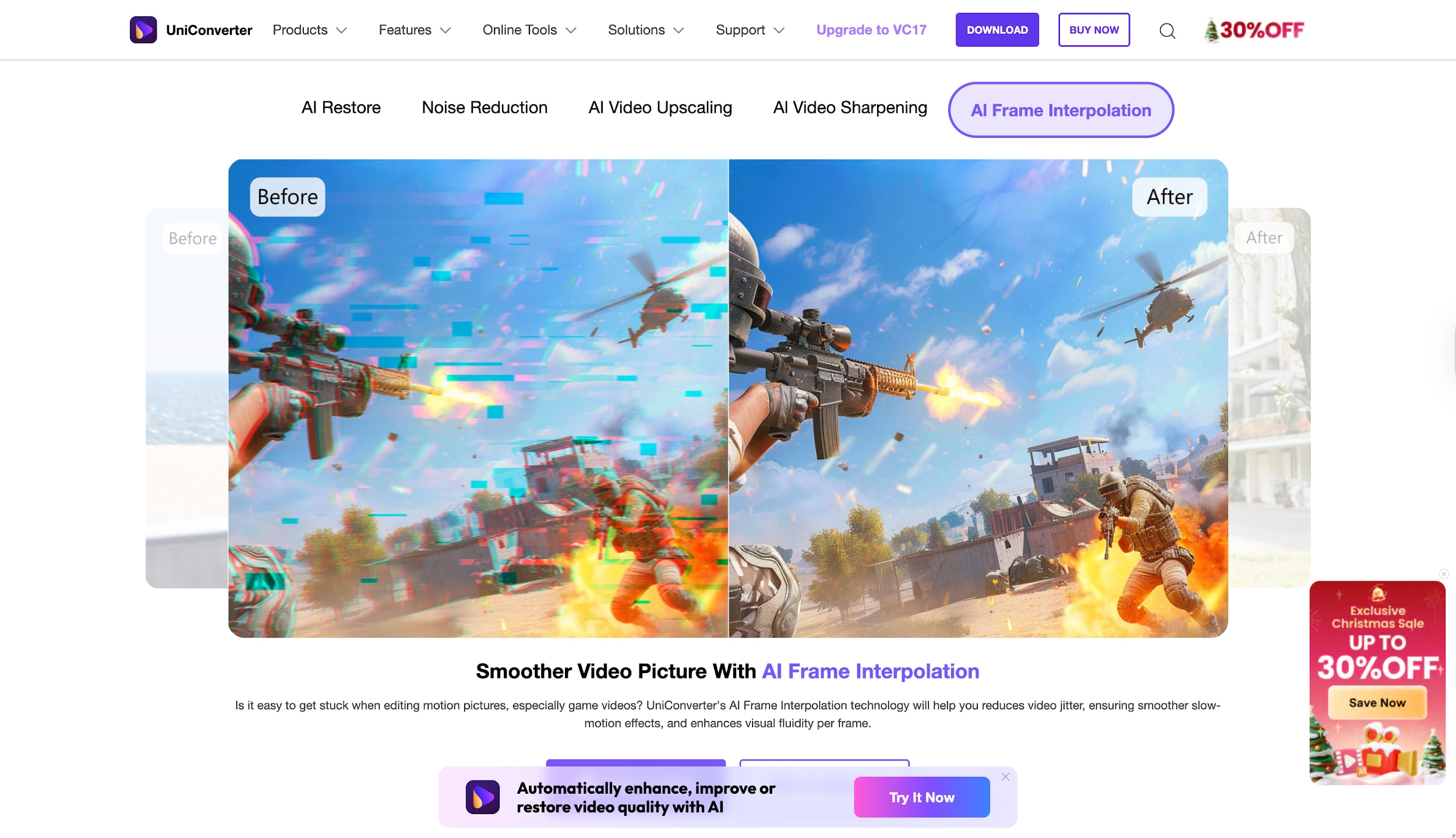 wondershare uniconverter homepage