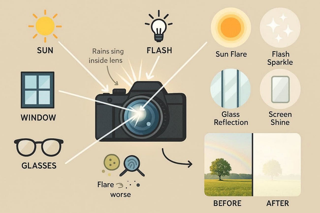 what is glare in image