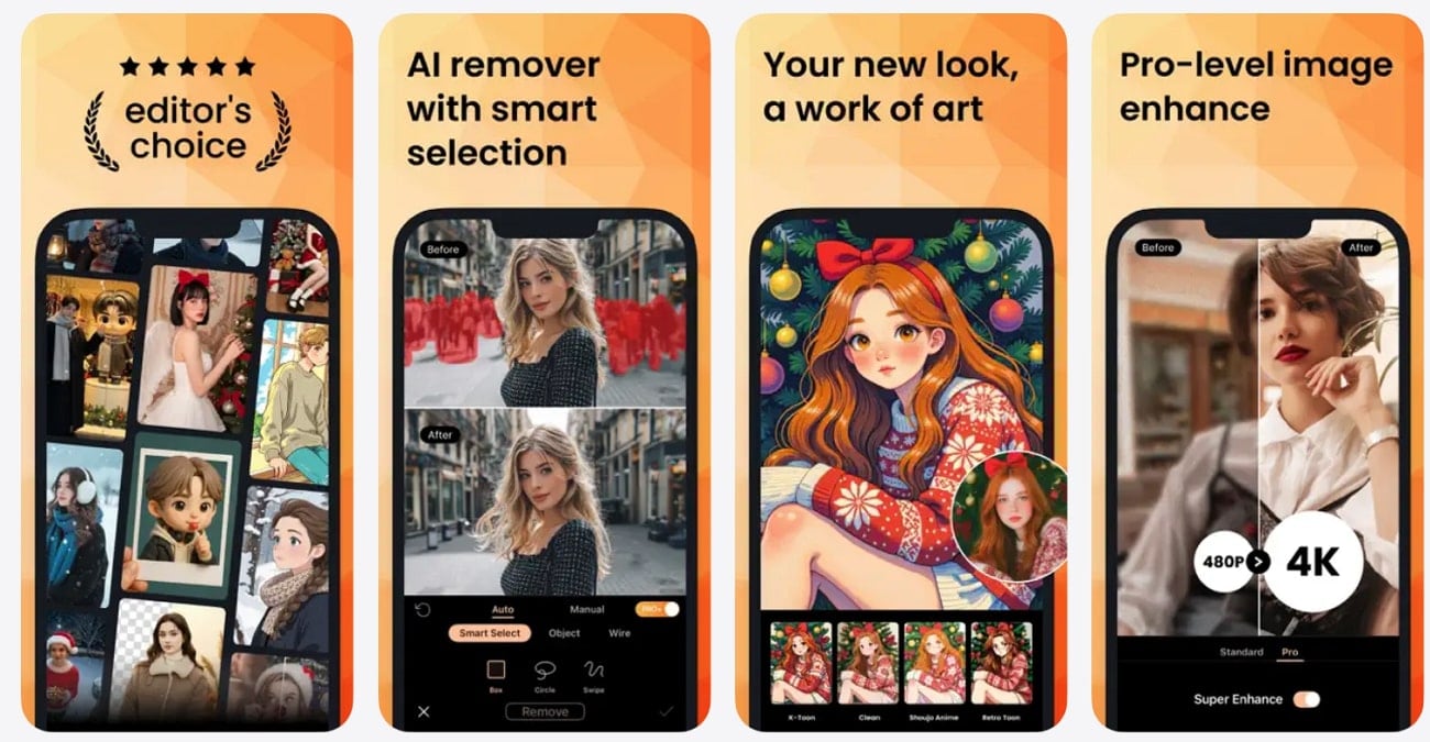 photodirector to remove glare