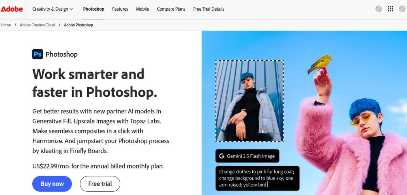 photoshop to remove glare