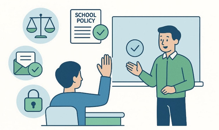 permission guide for classroom recording