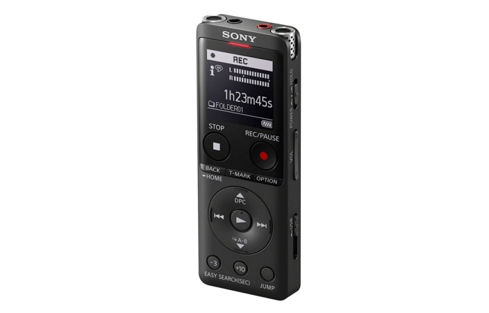 make voice recorder for lectures sony icd
