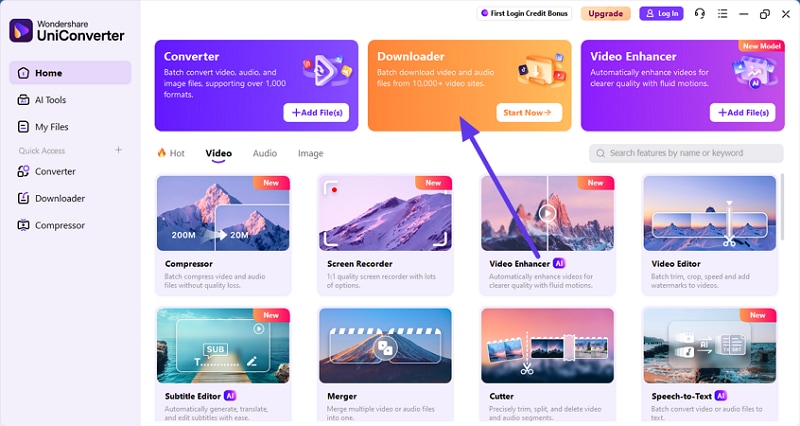 acquire uniconverter downloader
