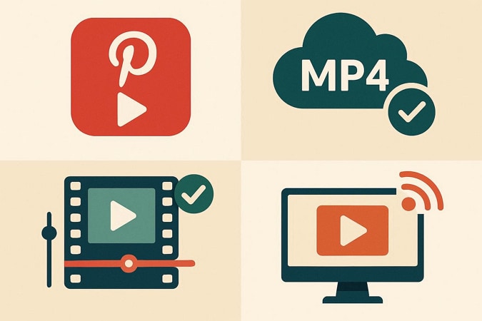 why use mp4 for pinterest videos