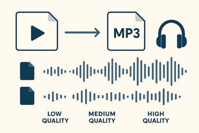 qualité de la conversion tiktok en mp3