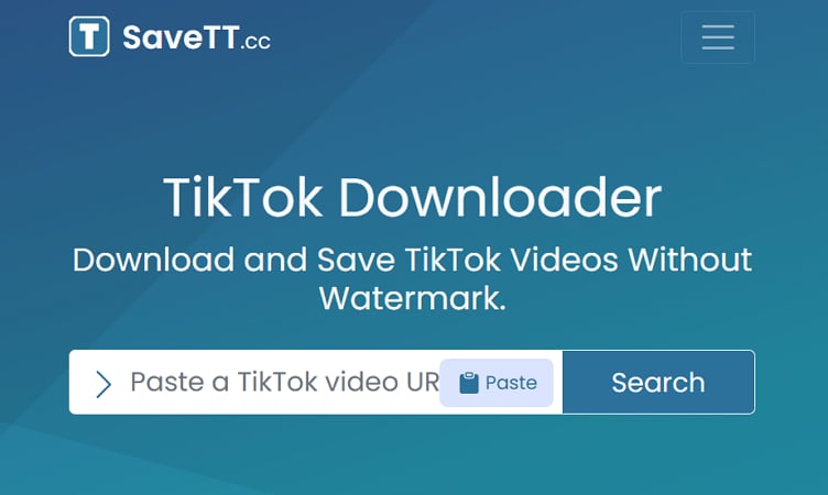 extraire le son tiktok avec savett