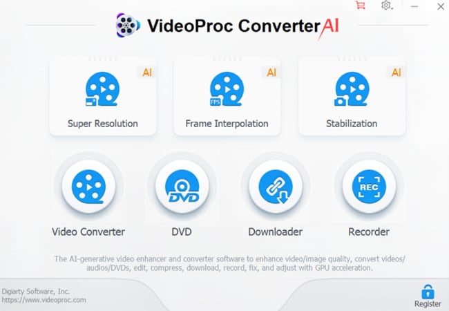 télécharger et convertir tiktok en mp3 avec videoproc converter
