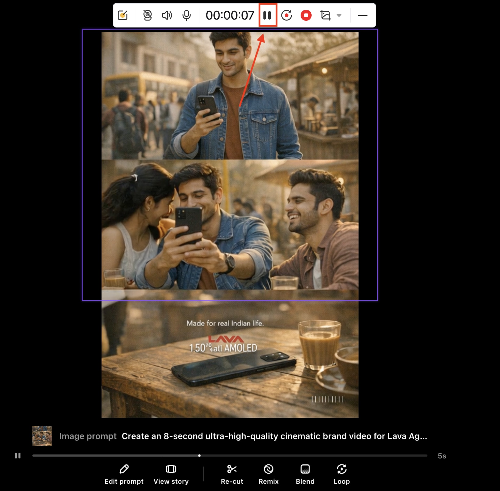 wondershare uniconverter stop recording