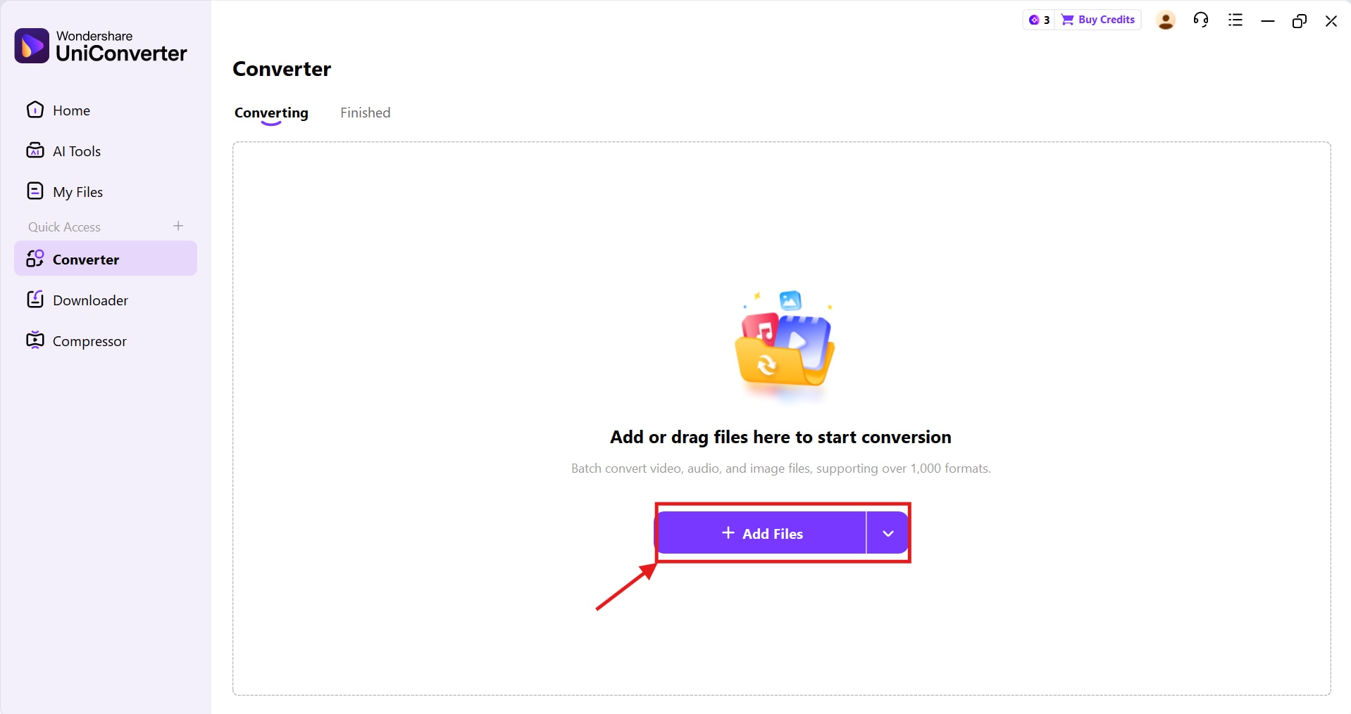 uniconverter upload videos