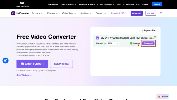 wondershare uniconverter download
