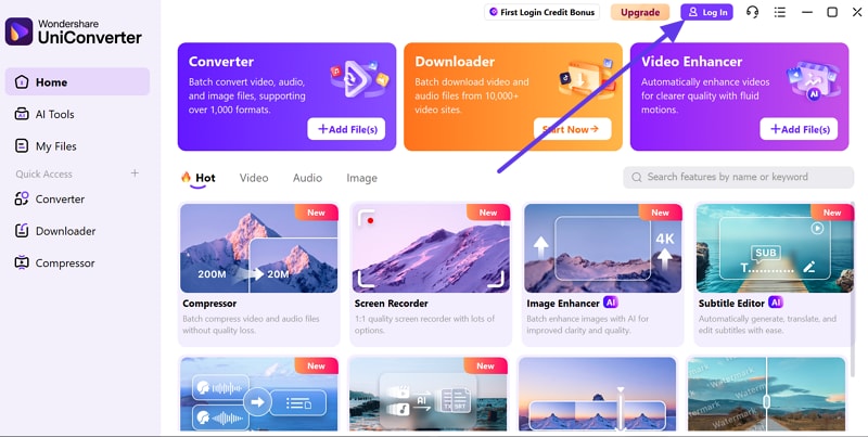 login to record lecture to notes to notes