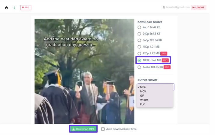 red saver reddit video downloader extension