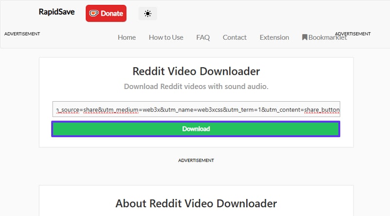 repidsave reddit video downloader online