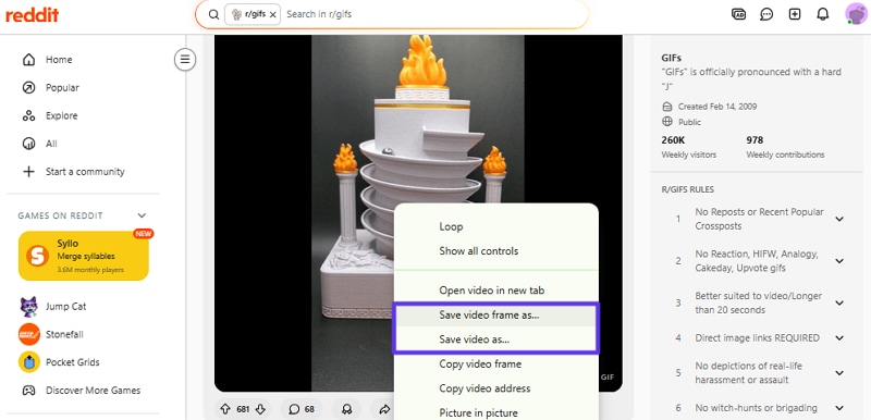 save video on reddit gif downloader