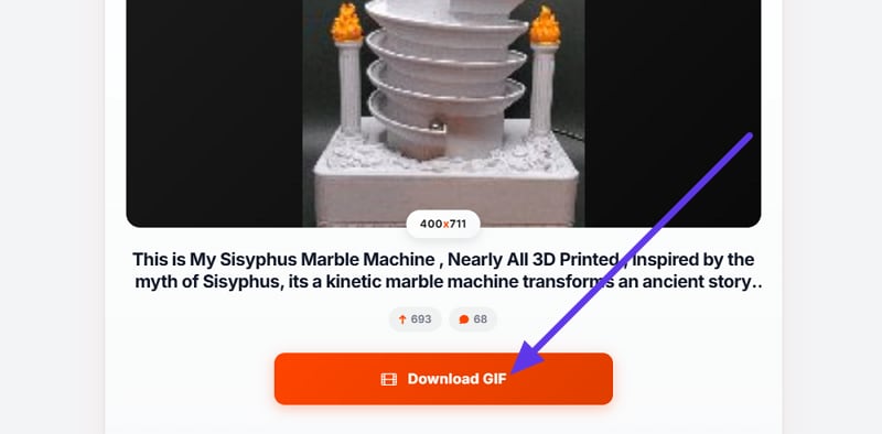save gif on reddit gif downloader