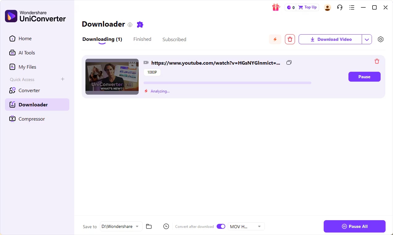 download the youtube video