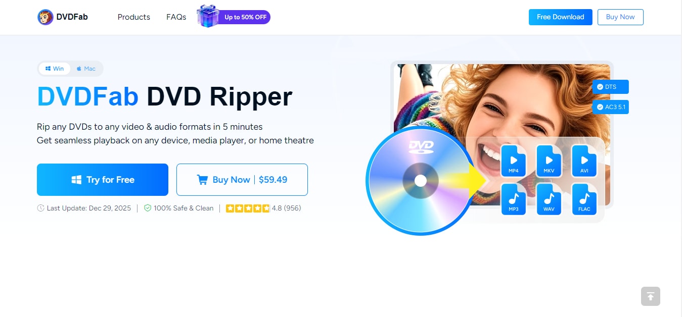dvdfab dvd ripper home page