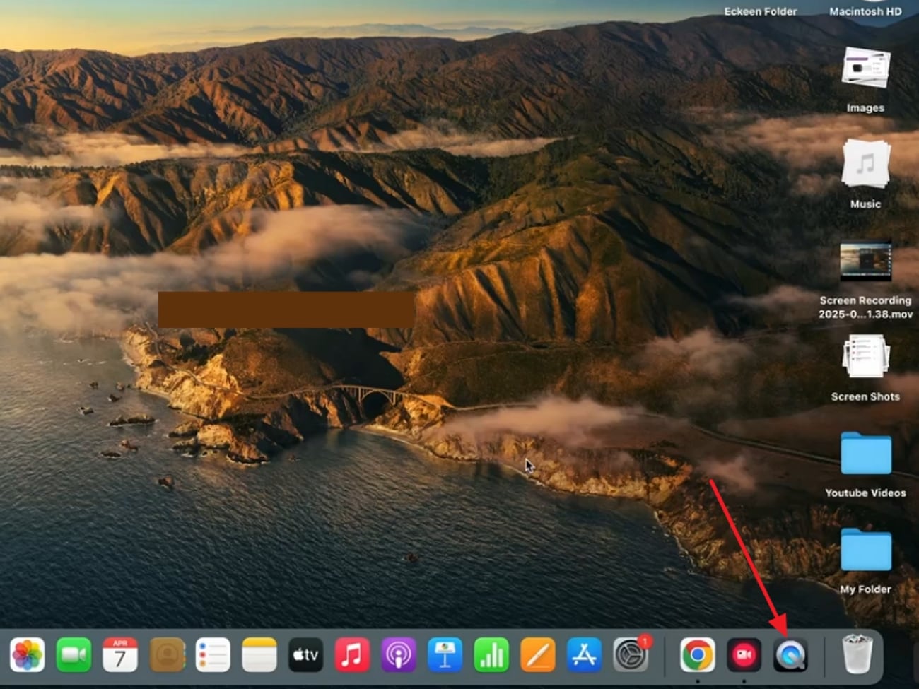 open the quick time interface