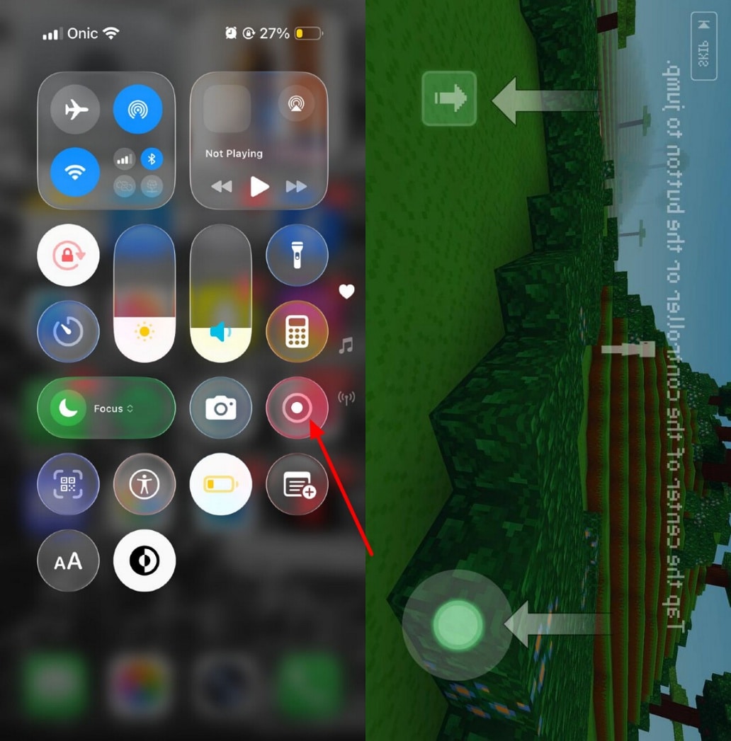 access iphone screen recorder feature