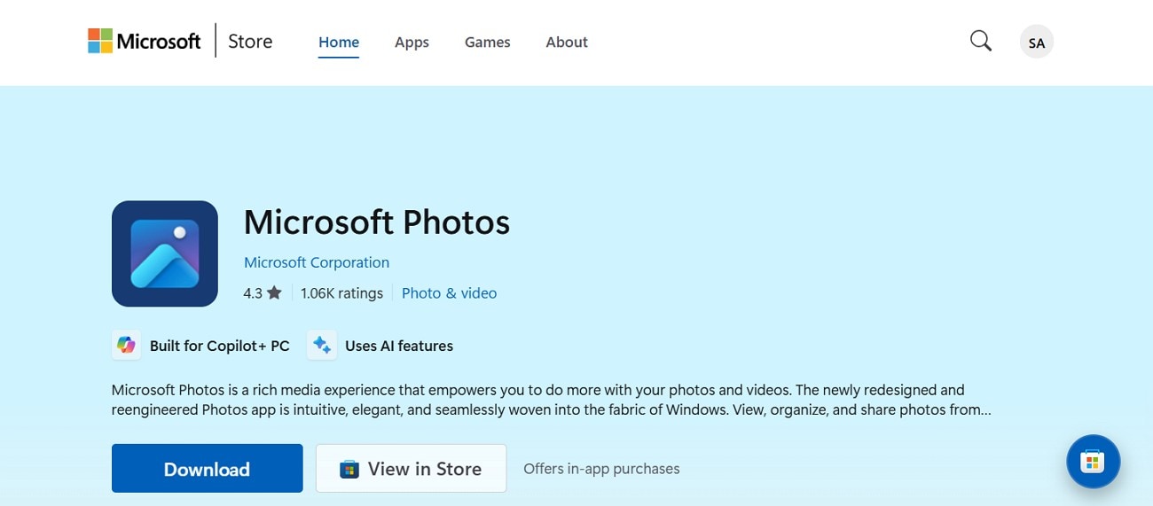 microsoft photos video clearer