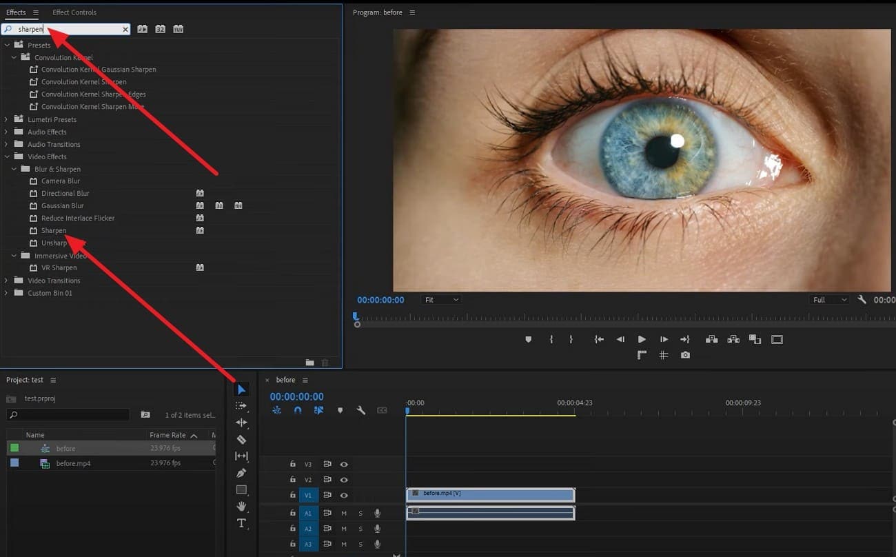 search for sharp tool