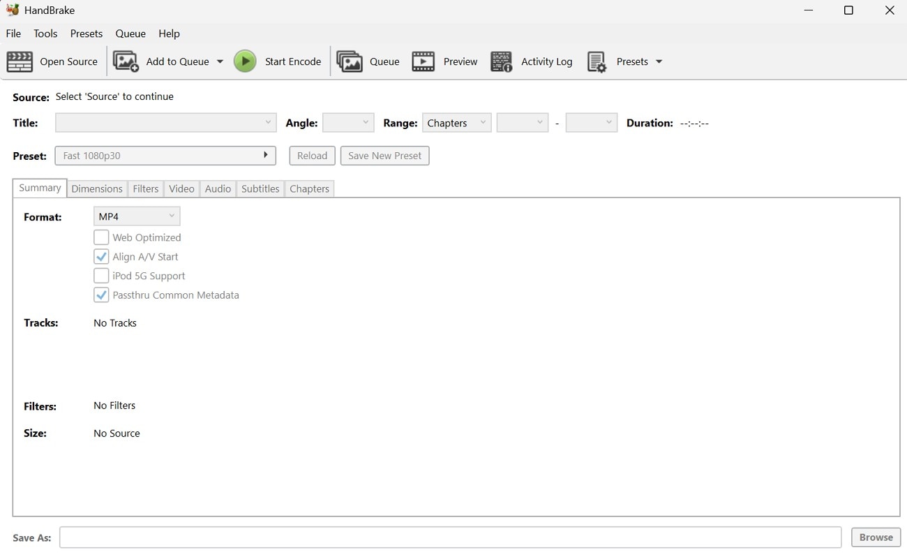 handbrake converter to convert mts
