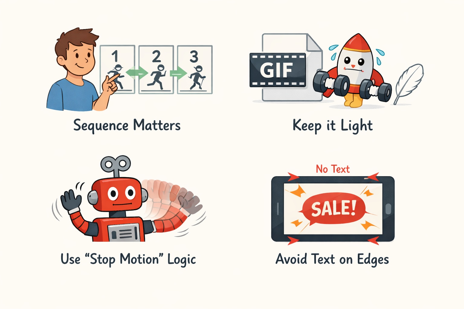 pro tips to create high quality animated gifs