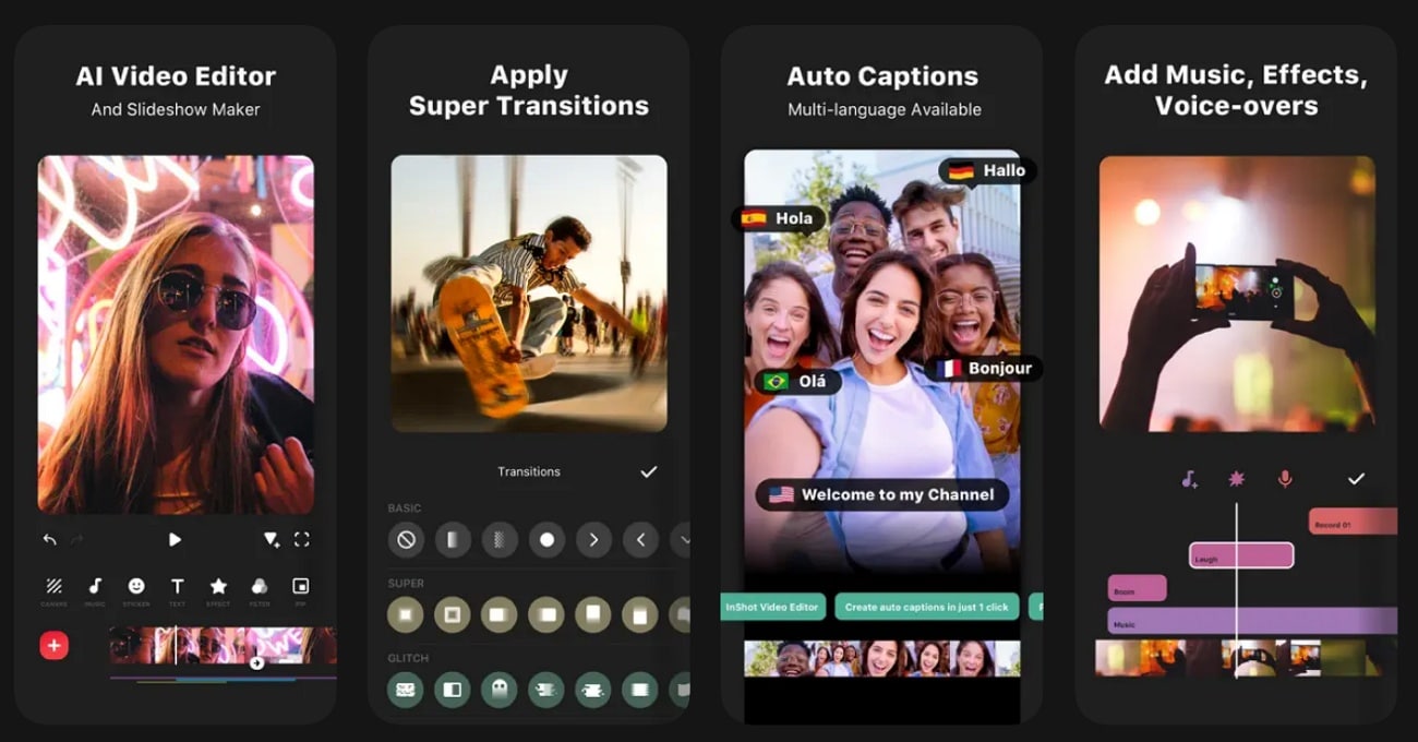 inshot video editor application
