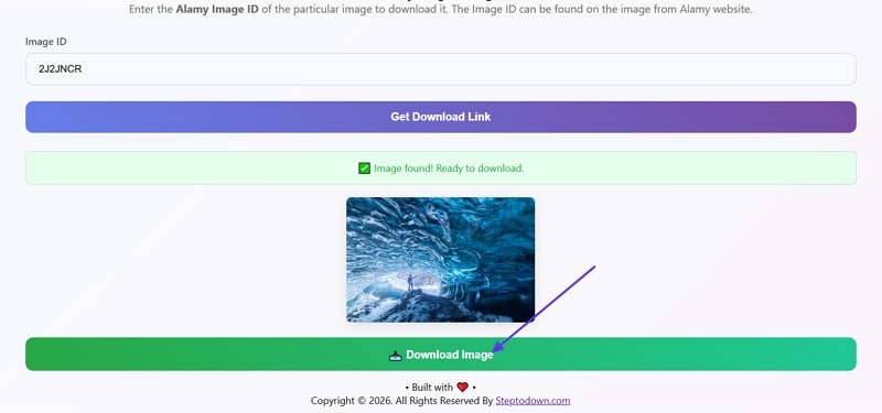 save alamy image steptodown