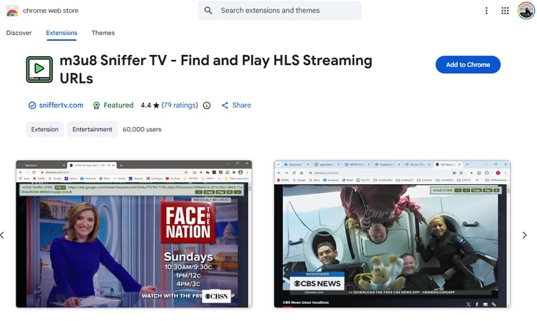 m3u8 sniffer chrome extension