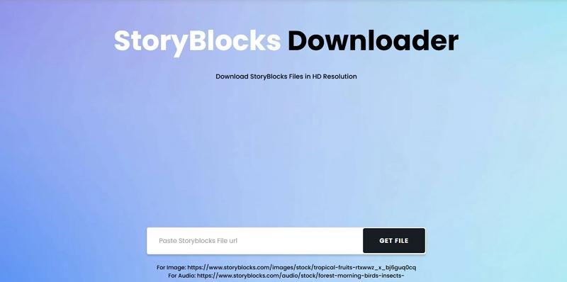 use steptodown tools download storyblocks videos