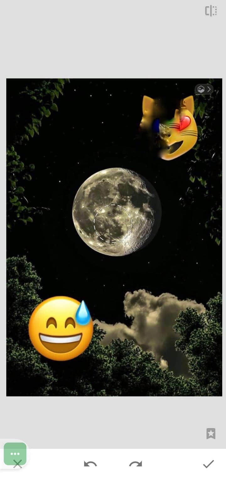 render the edited image to device