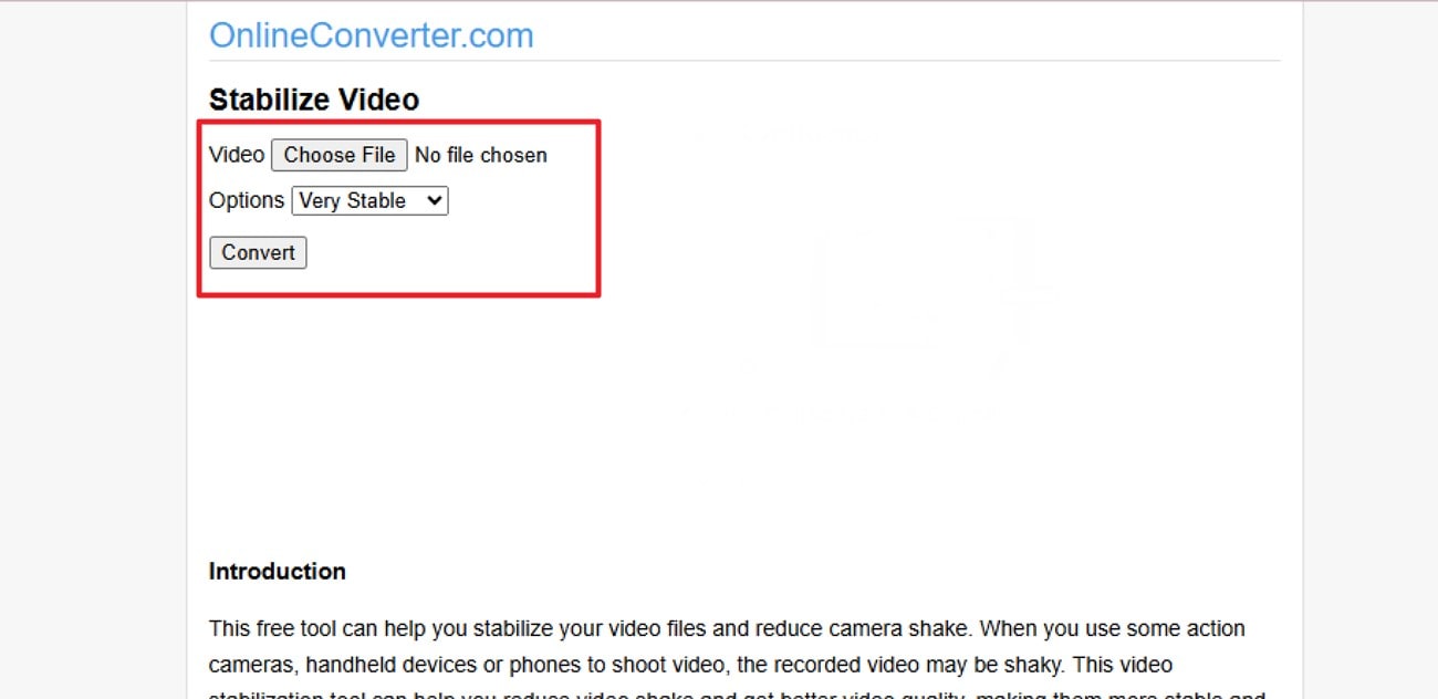 upload video to online converter