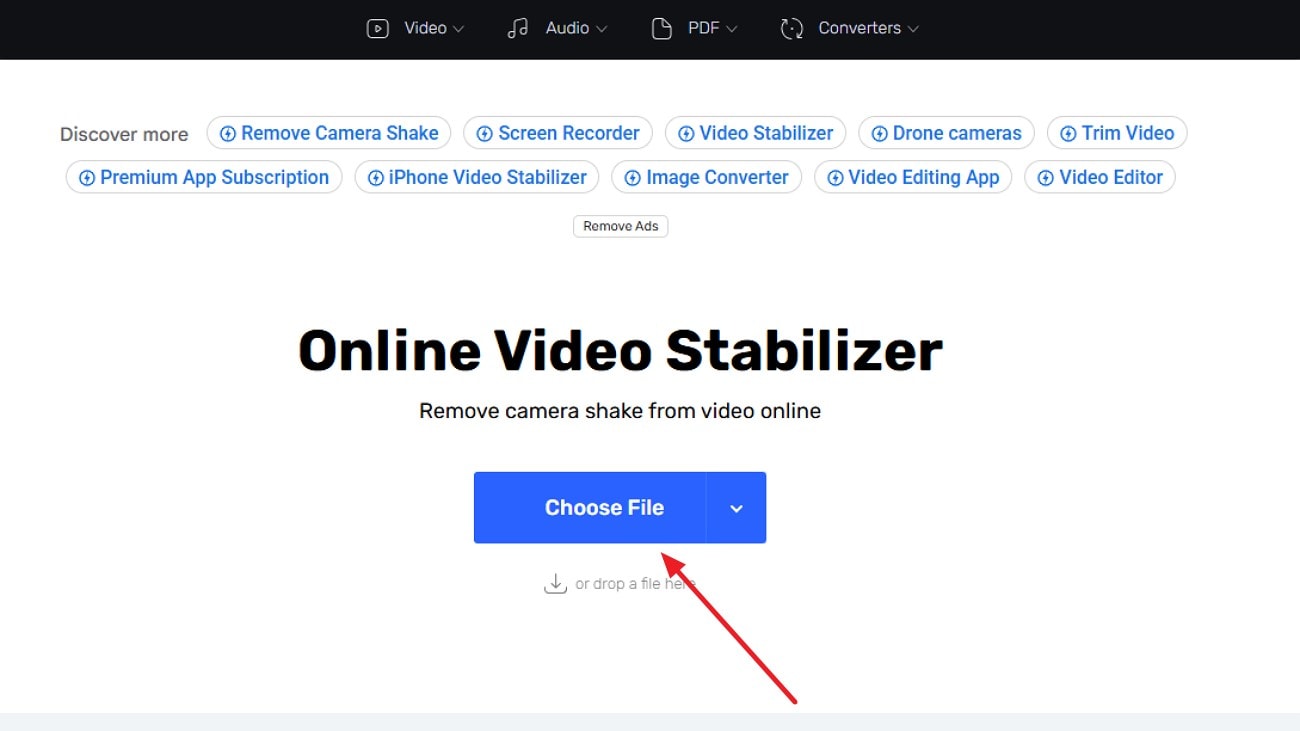access online video stabilizer