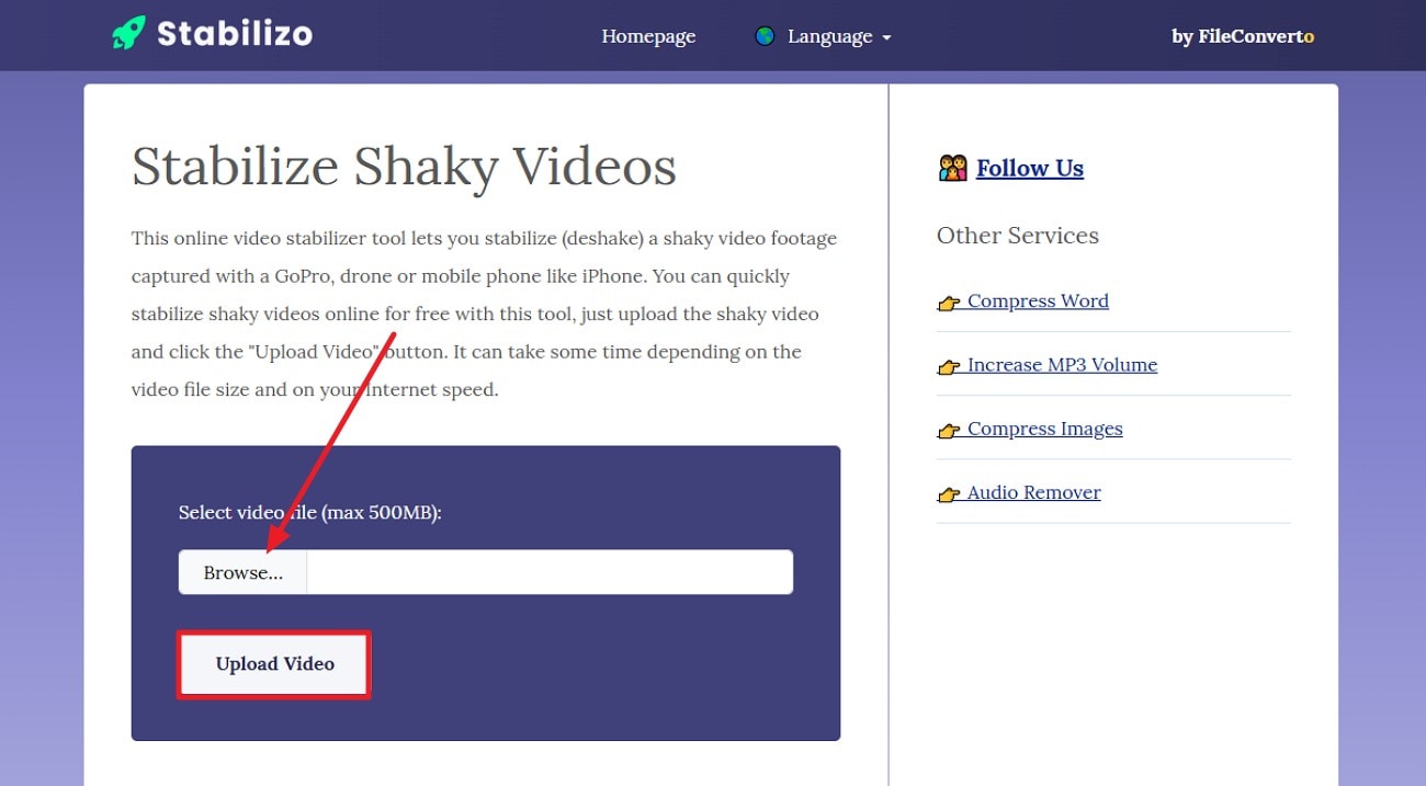 press download file save video