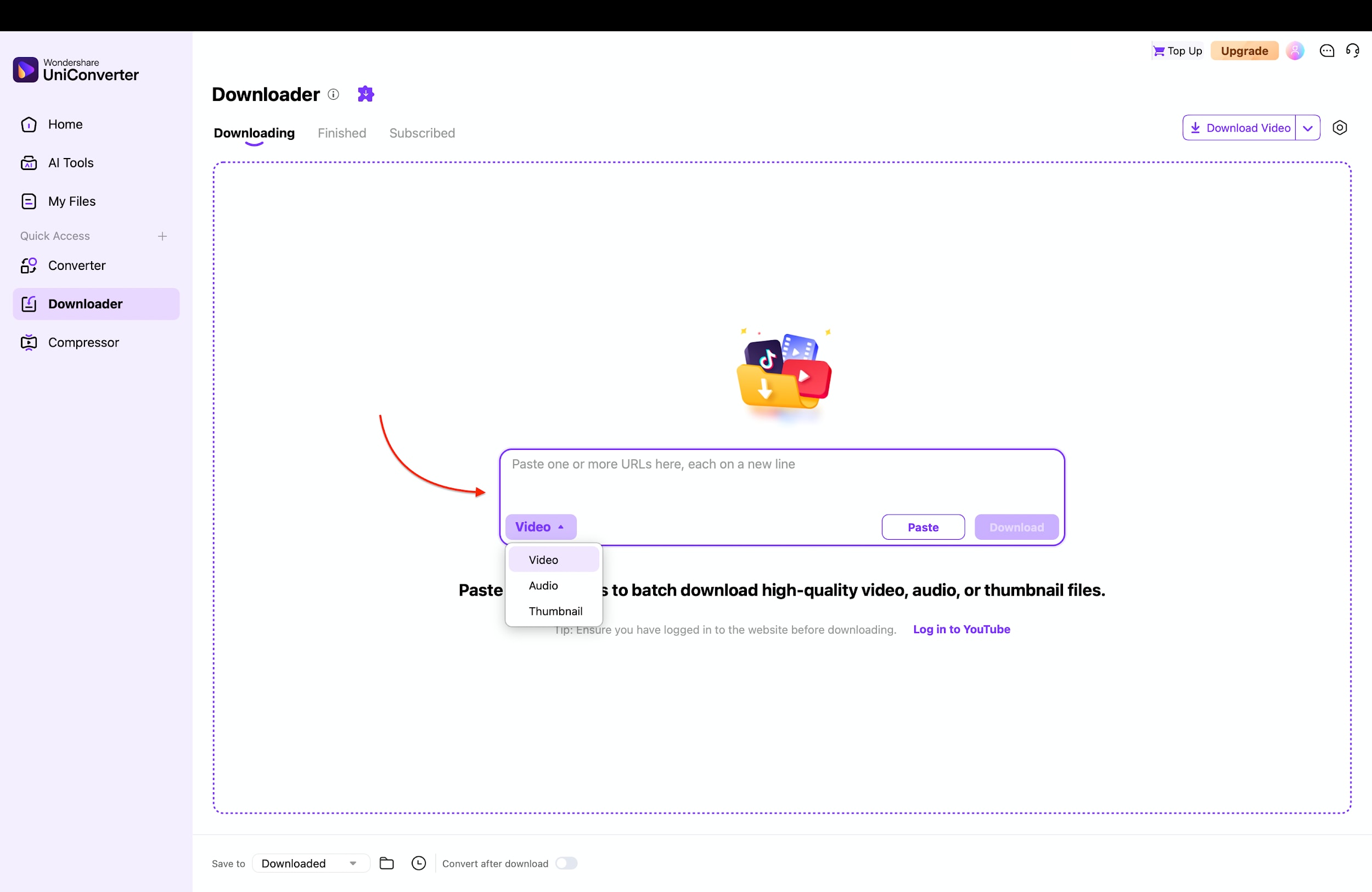 add reel urls for batch downloading