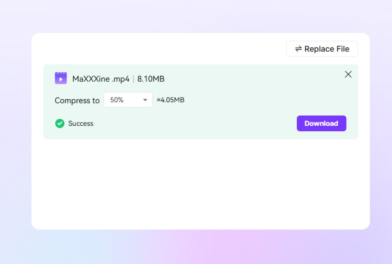 download compressed video