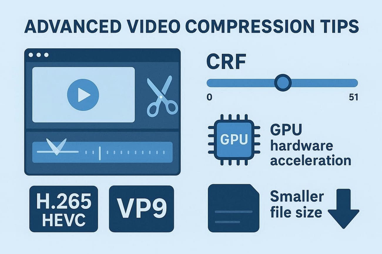 tips for video compression without loss
