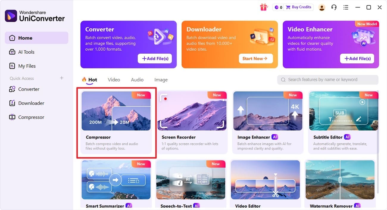 access uniconverter compressor