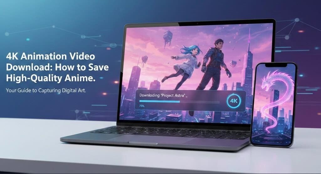 4k animation video download