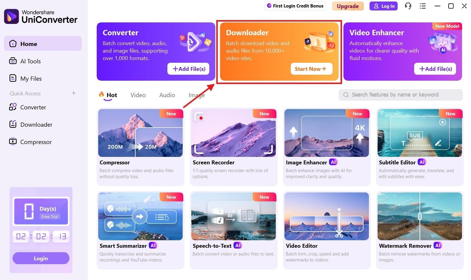 uniconverter downloader