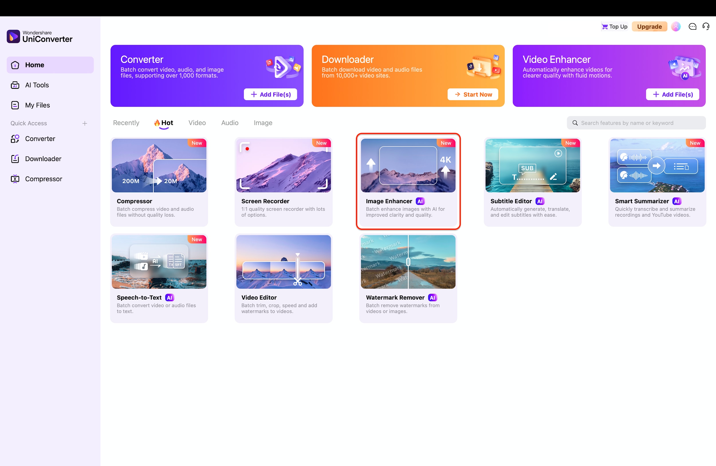 access image enhancer