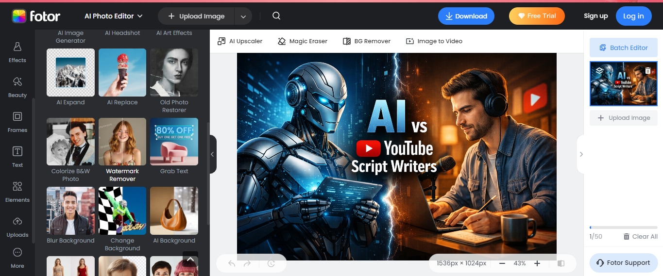 select watermark remover