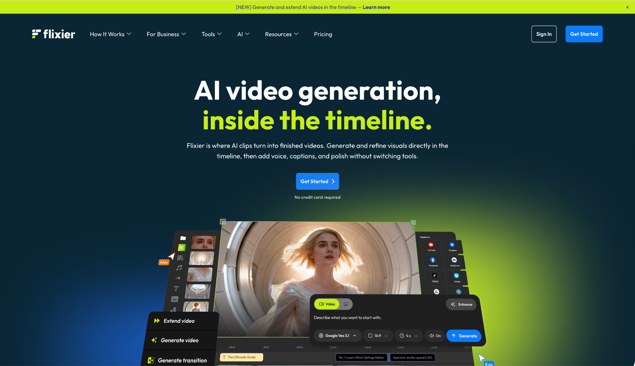 flixier color corrector online
